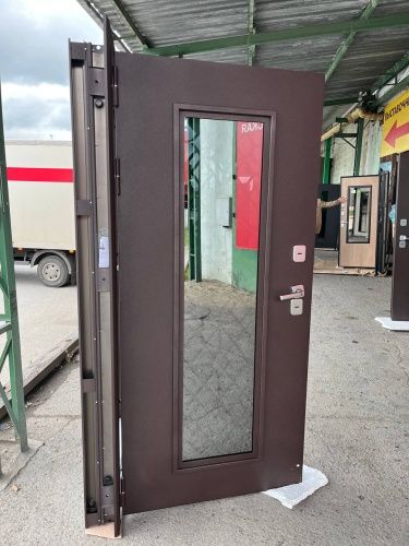 Дверь стальная Эталон Термо-СП10 Шоколад муар блеск фото 2 Дверь стальная Эталон Термо-СП10 Шоколад муар блеск фото 2