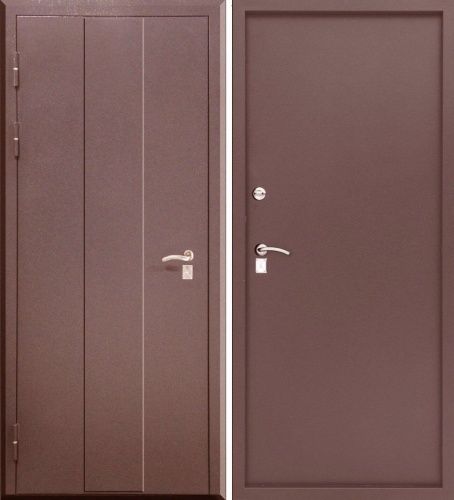 Дверь с терморазрывом ТДМ-1 Антик-медь