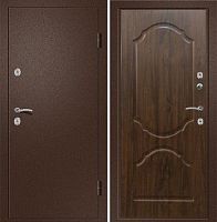 Входная дверь Триера-21 с терморазрывом МДФ ПВХ Дуб тёмный НП 168 (VINORIT)