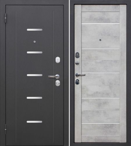 7,5 см Гарда Серебро Бетон снежный Царга (вставки из глянцевого стекла Лакобель) 7,5 см Гарда Серебро Бетон снежный Царга (вставки из глянцевого стекла Лакобель)