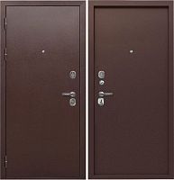 Металлическая дверь ТАЙГА 9 см медный антик металл/металл