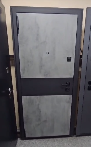 (ВИДЕО) Лофт Бетон Черный Муар МДФ Бетон темный - Бетон светлый (ВИДЕО) Лофт Бетон Черный Муар МДФ Бетон темный - Бетон светлый