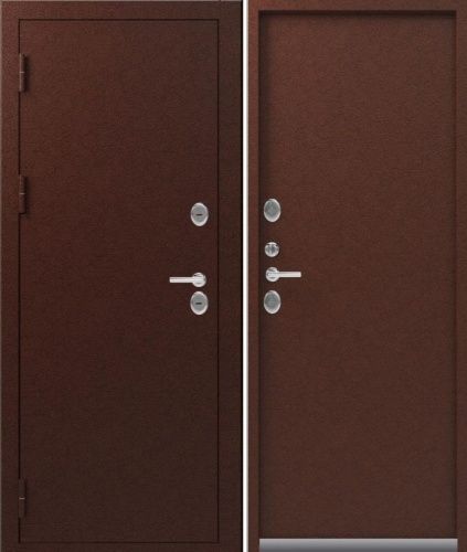 Дверь стальная Эталон Термо-1 Медь-Медь