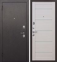 Дверь в квартиру Гарда 7 см Антик медь темный - Лиственница беж Царга