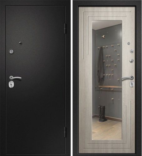 Аризона-222 Сатин черный - Филадельфия крем (зеркало) Аризона-222 Сатин черный - Филадельфия крем (зеркало)