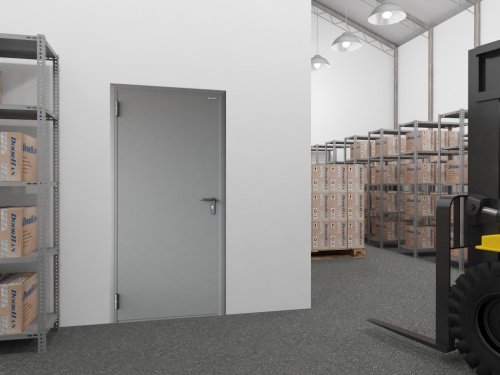 - DoorHan DPG-1 Ei-60 противопожарная RAL7035 1080*2050мм фото 5 - DoorHan DPG-1 Ei-60 противопожарная RAL7035 1080*2050мм фото 5