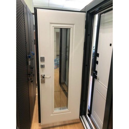 Люксор Termo 4 Букле графит - Эмалит белый, с терморазрывом фото 3