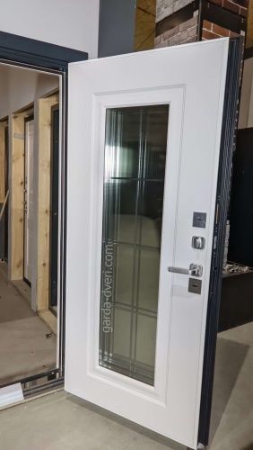 Люксор Termo 4 Букле графит - Эмалит белый, с терморазрывом фото 7