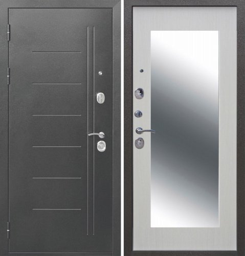 10 см Троя серебро MAXI зеркало МДФ Белый ясень 10 см Троя серебро MAXI зеркало МДФ Белый ясень