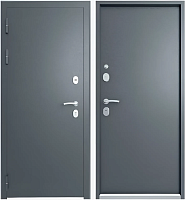 Дверь стальная Эталон Термо-1 Серый муар-Серый муар
