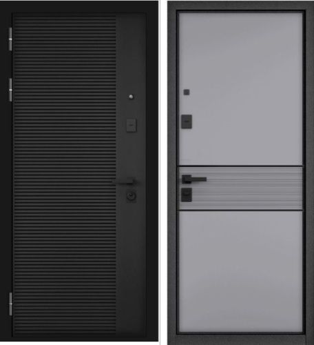 Мастино (Бульдорс) CITY PRIME 160/183 Черный матовый/Черный муар-Гриджио