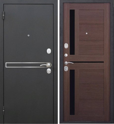 Дверь металлическая Сицилия муар МДФ Темный кипарис Царга Дверь металлическая Сицилия муар МДФ Темный кипарис Царга