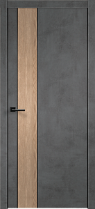 Techno Black Duo 2 облегченное глухое, ширина полотна 600мм, цвет Муар темно-серый