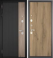 Мастино TRUST ECO 401/161 Черный матовый-ДГМ/Антрацит букле-Дуб галифакс медовый