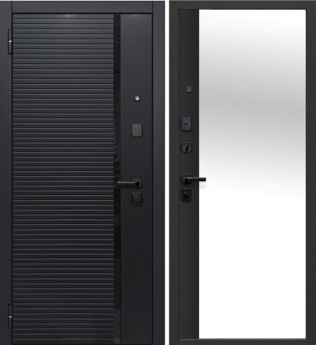 7,5 см Черное зеркало Сатин черный, накладное зеркало сзащитной плёнкой 7,5 см Черное зеркало Сатин черный, накладное зеркало сзащитной плёнкой