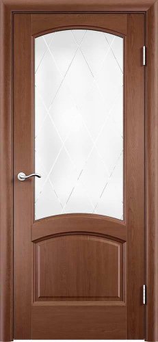 - Двери Холл Криста Лайт шпон со стеклом - Двери Холл Криста Лайт шпон со стеклом