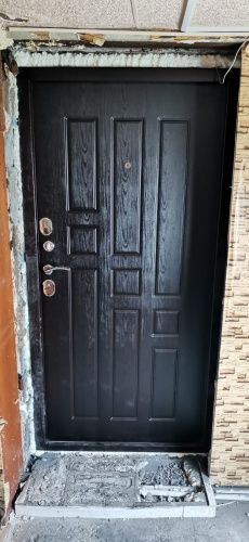 Низкая входная высотой 1800мм Гарда медный антик Венге фото 2 Низкая входная высотой 1800мм Гарда медный антик Венге фото 2