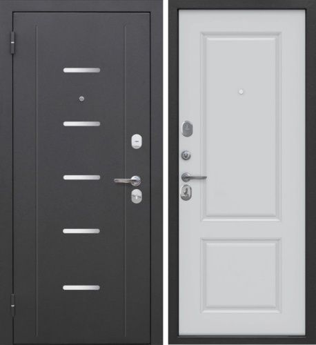 7,5 см Гарда Серебро Велюр Белый Софт 7,5 см Гарда Серебро Велюр Белый Софт