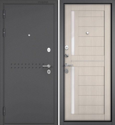 Мастино (Бульдорс) MASS 90/CR-4 (Букле графит R4-Ларче бьянко, White, Белый лакобель)