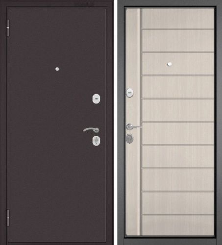 Входная дверь в квартиру Мастино (Бульдорс) Econom 60/136 (Букле шоколад - Ларче бьянко) Входная дверь в квартиру Мастино (Бульдорс) Econom 60/136 (Букле шоколад - Ларче бьянко)