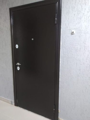 Входная дверь в квартиру Delta-10M Медь Дуб белый матовый фото 4 Входная дверь в квартиру Delta-10M Медь Дуб белый матовый фото 4