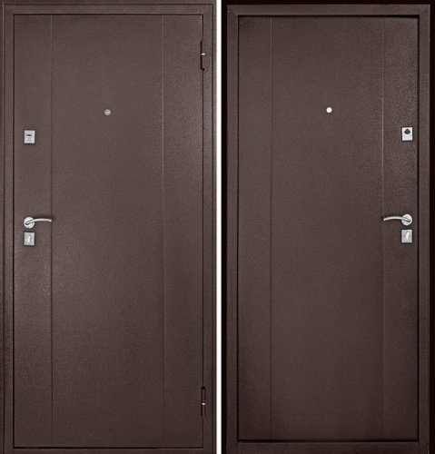 Дверь для дачи входная ДК-72 металл/металл Дверь для дачи входная ДК-72 металл/металл