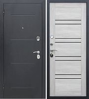 Входная дверь 7,5 см Гарда Серебро Шале белый Царга