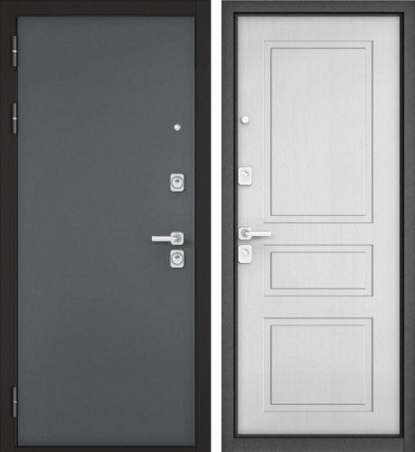 Мастино (Бульдорс) CITY PRIME 2 Черный муар-Роял дуб белый Мастино (Бульдорс) CITY PRIME 2 Черный муар-Роял дуб белый