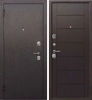 Дверь в квартиру Гарда 7 см Антик медь темный - Темный кипарис