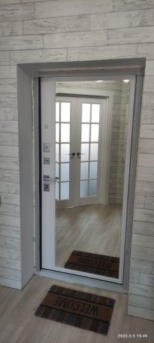 Центурион ЛЮКС-1-2025 Графит муар - Кашемир белый (зеркало) фото 3 Центурион ЛЮКС-1-2025 Графит муар - Кашемир белый (зеркало) фото 3