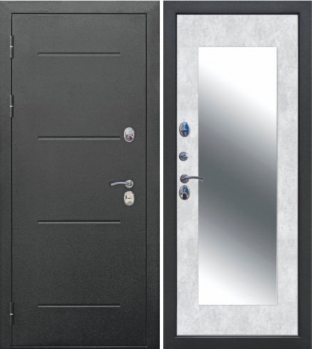 11 см ISOTERMA Букле черный Бетон Снежный Зеркало MAXI 11 см ISOTERMA Букле черный Бетон Снежный Зеркало MAXI