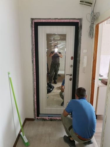 Delta-10М Темно-серый букле графит DL-2 Перламутр белый СК6М (зеркало) фото 2