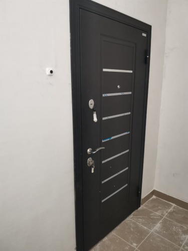 Входная дверь в квартиру Delta-112 Черный шелк VDM-2N, CT Wood Light Grey DC-1MC фото 2 Входная дверь в квартиру Delta-112 Черный шелк VDM-2N, CT Wood Light Grey DC-1MC фото 2