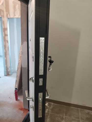 Входная дверь в квартиру Delta-112 Черный шелк VDM-2N, CT Wood Light Grey DC-1MC фото 3 Входная дверь в квартиру Delta-112 Черный шелк VDM-2N, CT Wood Light Grey DC-1MC фото 3