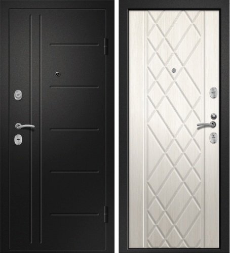 Медея-311 МДФ Дуб молочный №161 Сатин чёрный фото 2 Медея-311 МДФ Дуб молочный №161 Сатин чёрный фото 2