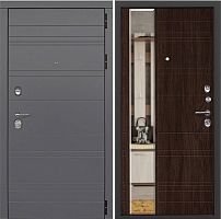 Новелло Графит софт МДФ Венге с зеркалом 860 правая