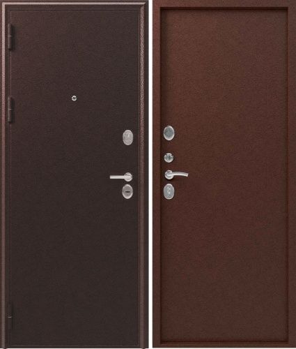 Уличная дверь Эталон X-3 металл / металл Уличная дверь Эталон X-3 металл / металл