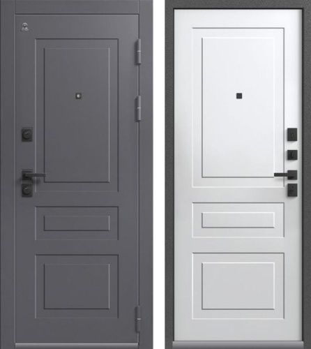 Центурион ЛЮКС-4 Антрацит муар+МДФ Кашемир графит-Кашемир белый Центурион ЛЮКС-4 Антрацит муар+МДФ Кашемир графит-Кашемир белый